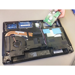 Lenovo Y410P Замена жесткого диска / SSD